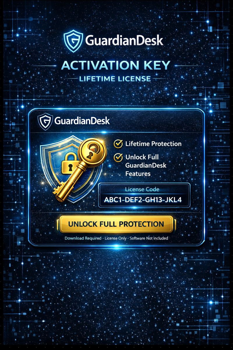 GuardianDesk Lifetime Activation Key